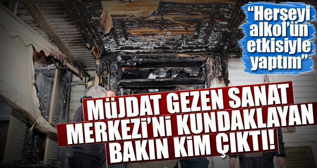 SANAT MERKEZİNİ KUNDAKLAYAN SİNOP’LU ÇIKTI!