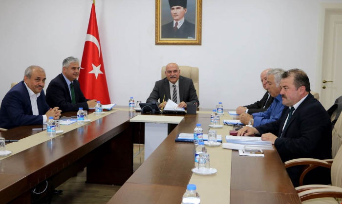 VALİ HASAN İPEK’İN BAŞKANLIĞINDA BOYABAT OSB TOPLANTISI YAPILDI