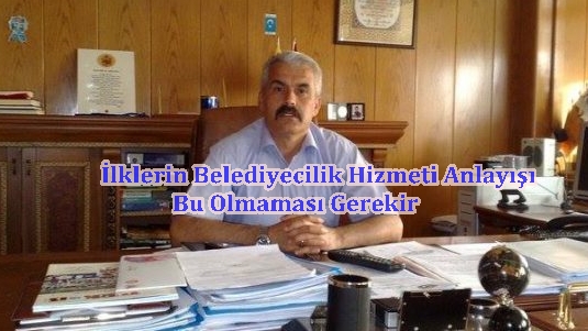 ERDOĞAN: “AŞKLA ÇALIŞILAN VE İLKLERİN BELEDİYECİLİK HİZMETİ ANLAYIŞI BU OLMAMASI GEREKİR?”