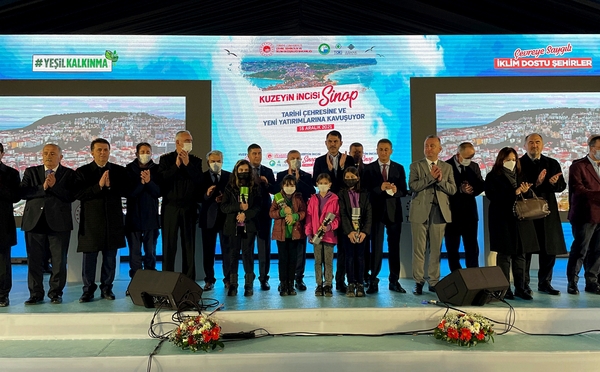 Sinop şehircilik tarihine altın harflerle yazılacak
