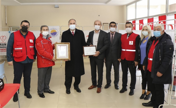 Kızılay’dan Sinop Üniversitesine Bronz Madalya