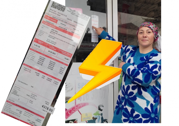 VATANDAŞI DA, ESNAFI DA ELEKTRİK ÇARPTI ..