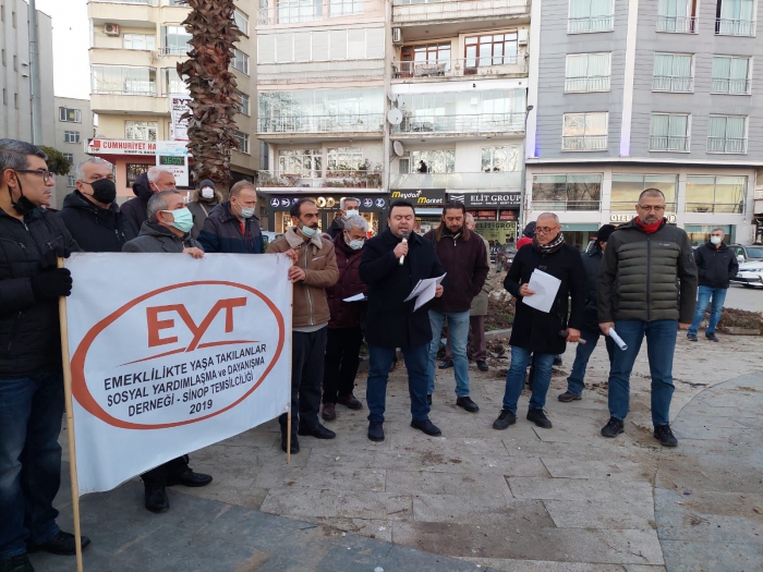 LÜTUF DEĞİL HAKLARINI İSTİYORLAR!
