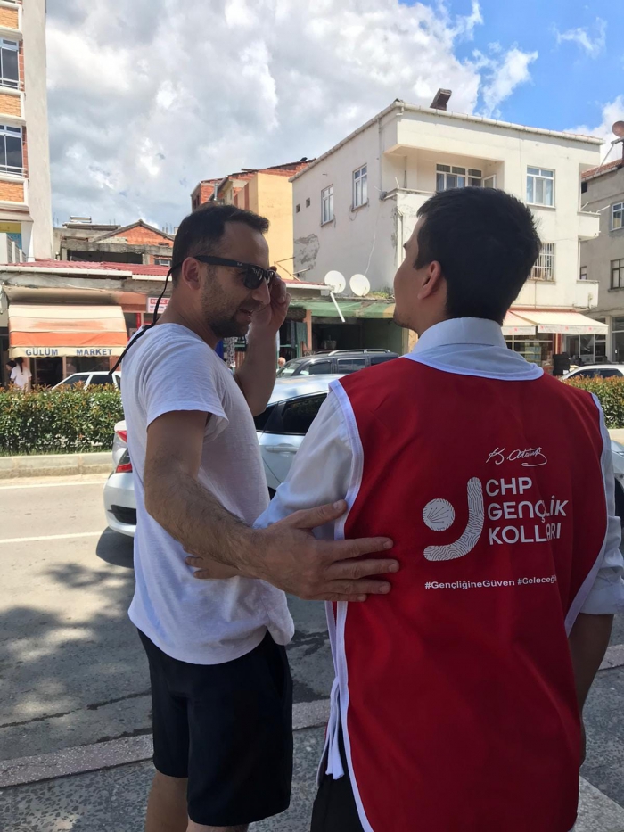 CHP HALKLİS’TEN DURAĞAN MEYDANDA STANT ÇALIŞMASI