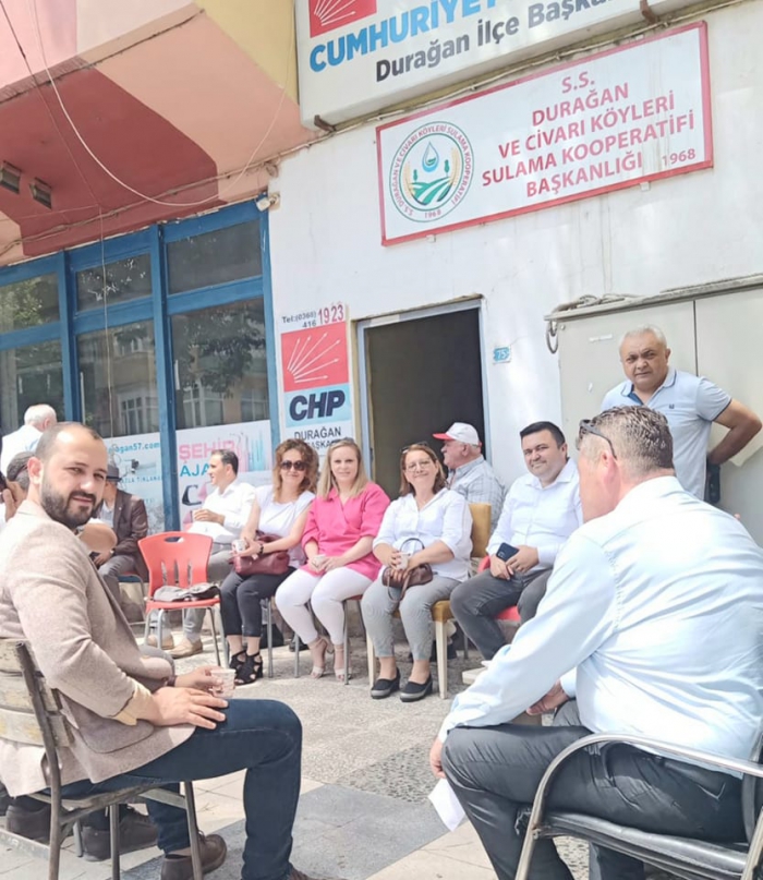 Durağan CHP’de Bayramlaşma Programı