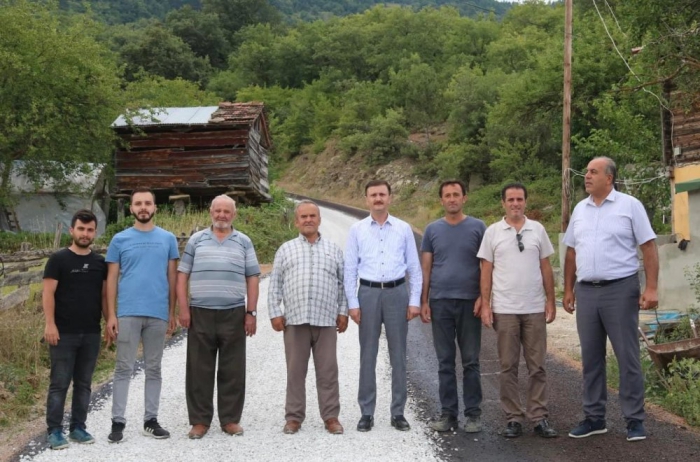 Sinop İl Özel İdaresi asfalt sezonunu başlattı