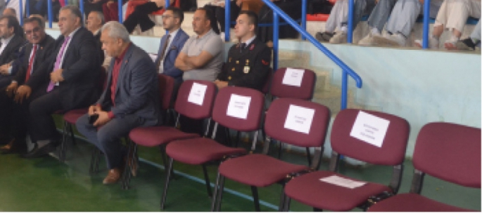 19 MAYIS COŞKUSUNDA;  PROTOKOL TAM KADRO...