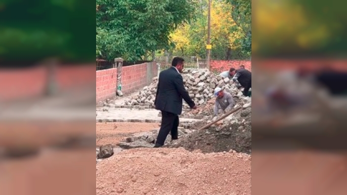 DURAĞAN BELEDİYESİ PARKE TAŞLARINI DÖNÜŞTÜRÜYOR: HEM TASARRUF HEM VERİMLİLİK
