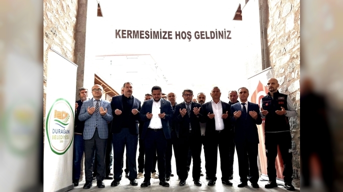 DURAĞAN’DA GAZZE İÇİN DAYANIŞMA KERMESİ DÜZENLENDİ