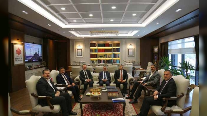 DURAĞAN HEYETİ ANKARA’DA ÖNEMLİ TEMASLARDA BULUNDU