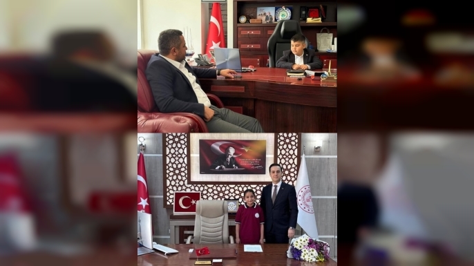 23 NİSAN’DA KAYMAKAMLIK KOLTUĞUNA SEMANUR ŞENEL, BAŞKANLIK KOLTUĞUNA EYMEN BULUT'A EMANET EDİLDİ
