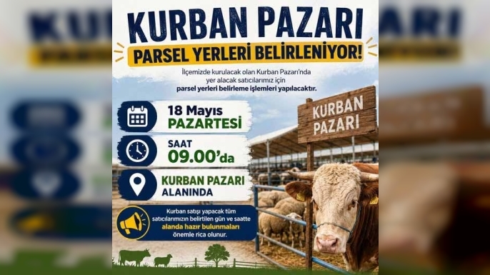 DURAĞAN BELEDİYESİ’NDEN KURBAN BAYRAMI İÇİN MEZBAHA HİZMETİ VE RANDEVU UYARISI