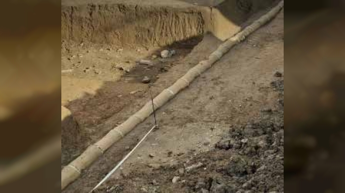 SİNOP’TA ROMA DÖNEMİNE AİT SU BORULARI BULUNDU