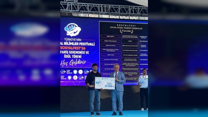 SOSYALFEST 2026’DA SİNOP ÜNİ- VERSİTESİ’NE İKİ ÖDÜL BİRDEN