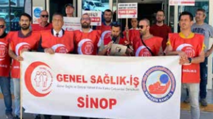 GENEL SAĞLIK-İŞ: “SAĞLIK ÇALIŞANLARININ HAKLARI GÖRMEZDEN GELİNEMEZ”