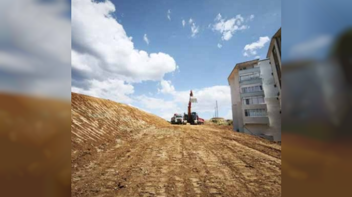 BOYABAT'TA 450 METRELİK İMAR YOLU ÇALIŞMASI TAMAMLANDI