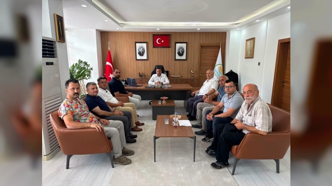 GÖKIRMAK MAHALLESİ SAKİNLERİNDEN BAŞKAN ERMİŞ'E ZİYARET