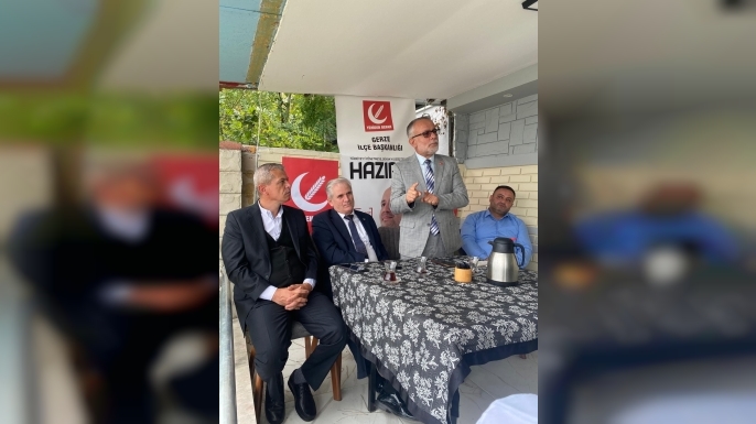 YENİDEN REFAH PARTİSİ GERZE’DE İL DİVAN TOPLANTISI DÜZENLEDİ