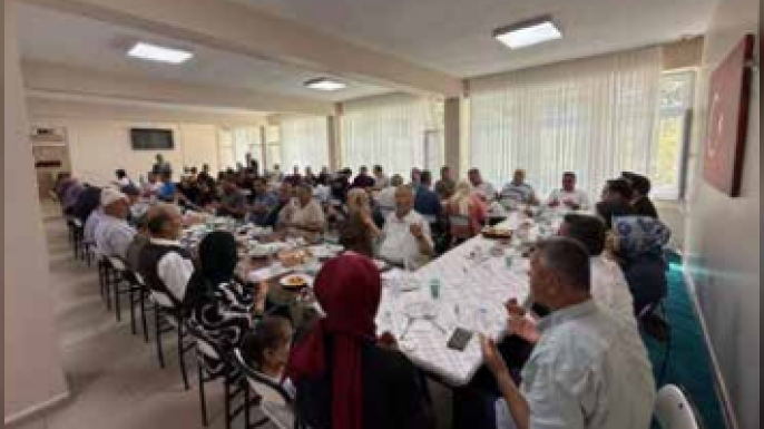 DURAĞAN'DA 15 TEMMUZ'DA ŞEHİT YAKINLARI VE GAZİLERLE ANLAMLI BULUŞMA