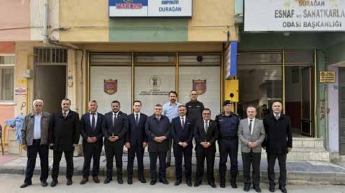 DURAĞAN’DA KAMU, ESNAF VE VATANDAŞ BULUŞMASI