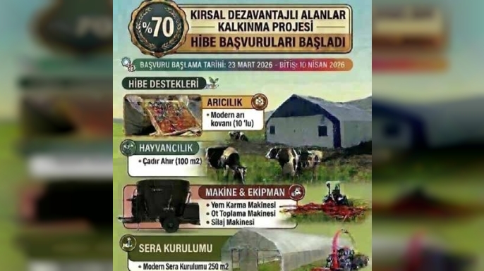 DURAĞAN’DA ÜRETİCİYE BÜYÜK DESTEK: %75 HİBELİ TARIM PROJELERİ BAŞLADI