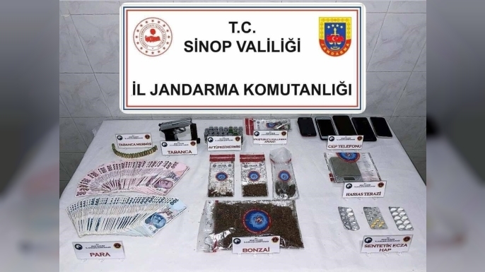 DURAĞAN’DA UYUŞTURUCU OPERASYONU: 5 ŞÜPHELİ GÖZALTINDA