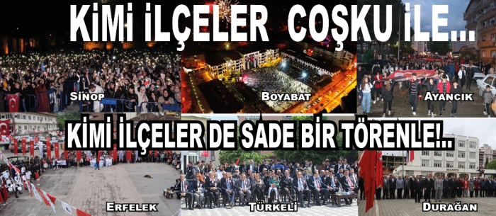 19 MAYIS’A HALK SAHİP ÇIKIYOR...