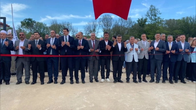 MİLLET ORMANI KURDELELERLE HİZMETE AÇILDI...