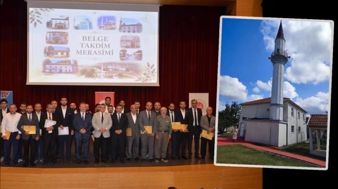 SİNOP'TA CAMİLER GÜZELLİKLERİYLE YARIŞTI