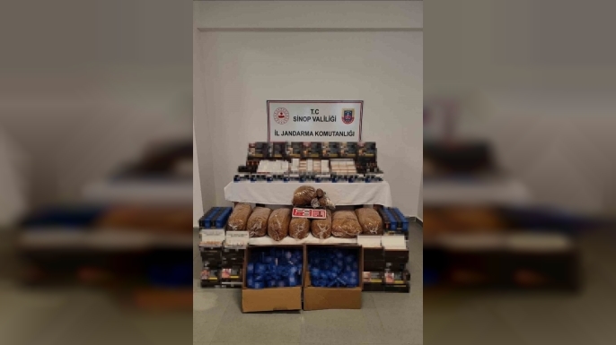 SİNOP’TA KAÇAK SİGARA VE TÜTÜN OPERASYONU: 3 ŞÜPHELİ HAKKINDA İŞLEM BAŞLATILDI