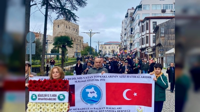 SİNOP’TA NÜFUS MÜBADELESİ- NİN 103. YILI TÖRENLE ANILDI