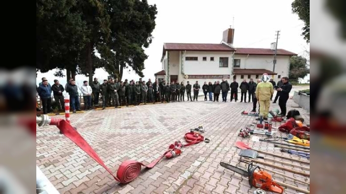 SİNOP’TA ORMAN YANGINLARINA KARŞI KAPSAMLI EĞİTİM SEFERBERLİĞİ BAŞLATILDI