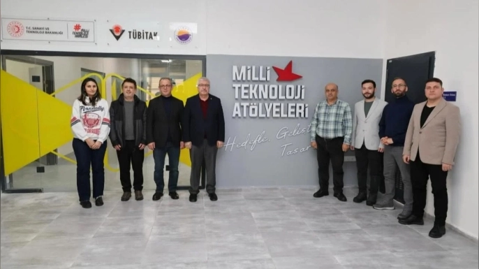 SİNOP ÜNİVERSİTESİ MİLLÎ TEKNOLOJİ ATÖLYESİ’NDE ÇALIŞMALAR TAMAMLANIYOR