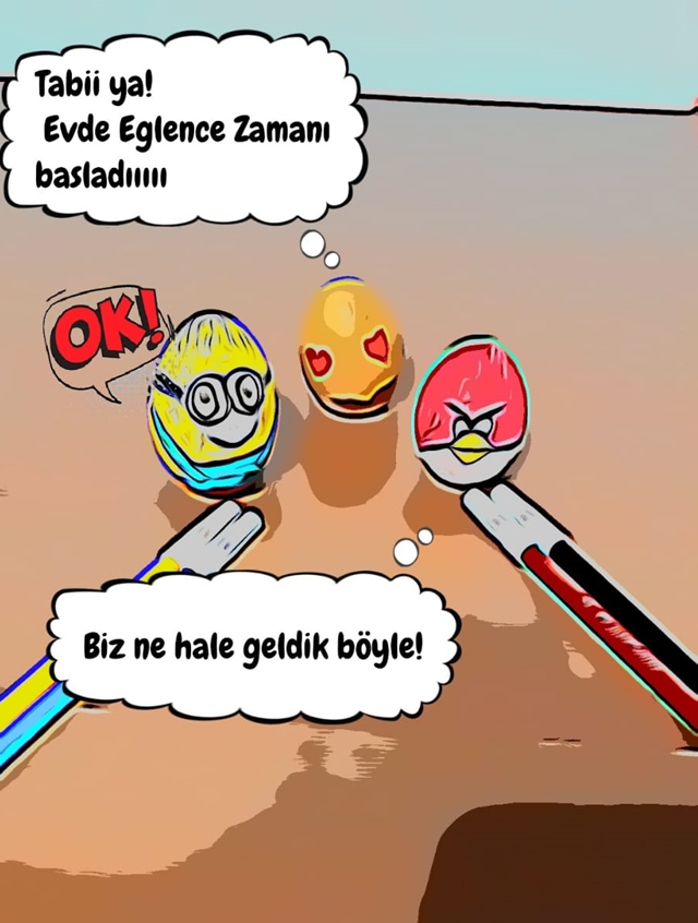 ÇOCUKLAR EVDE EĞLENCE ZAMANI !
